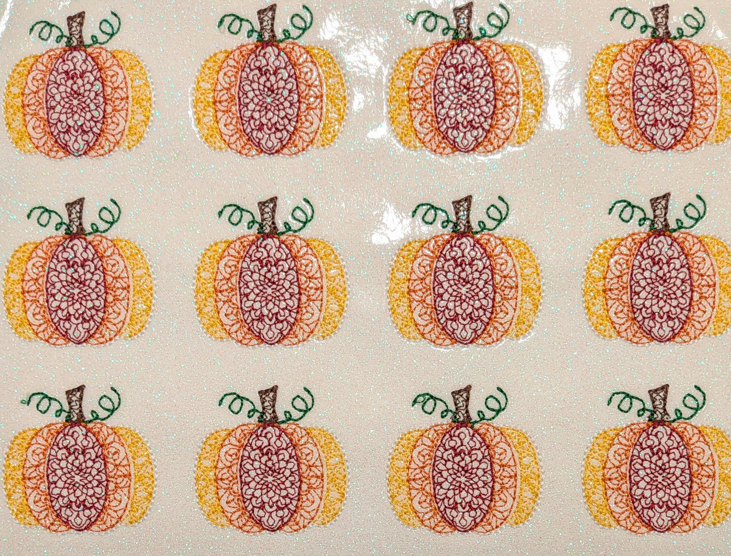 Pumpkin Redwork