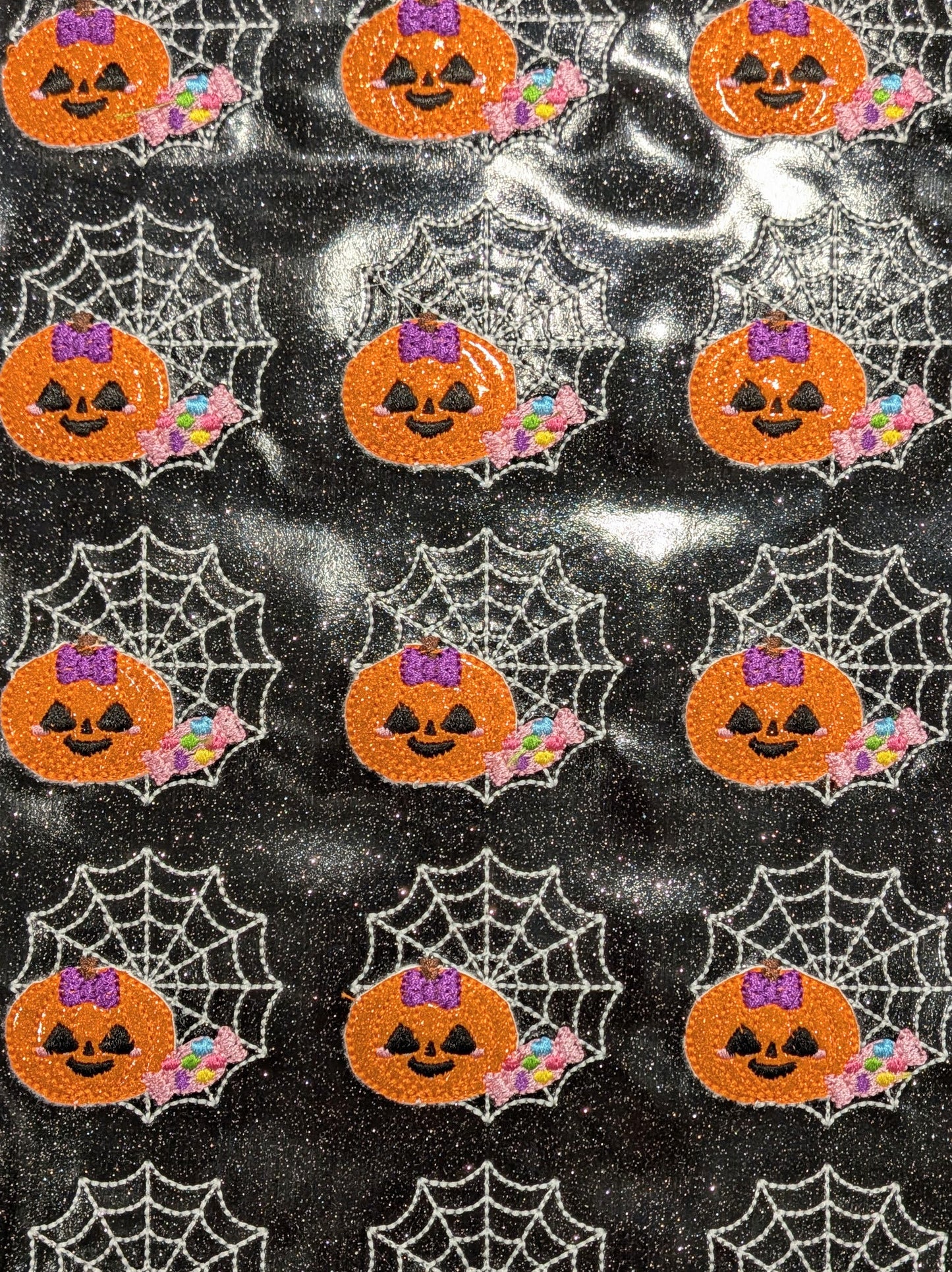 Spider Web Candy Pumpkin