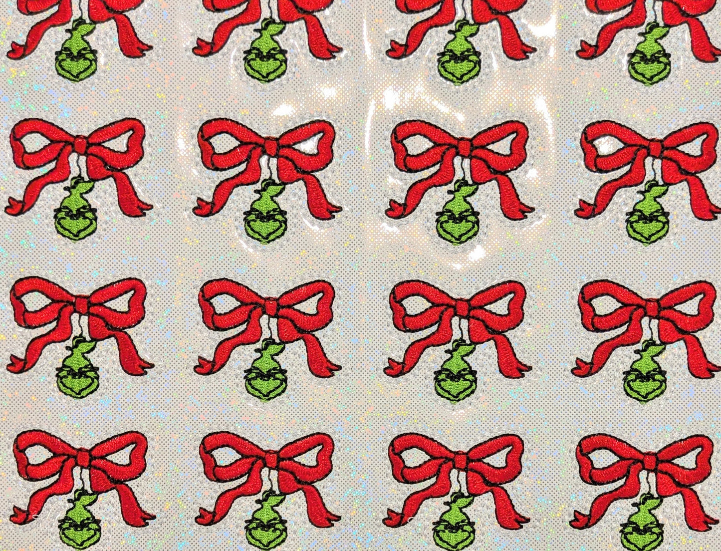 Grinch Bow