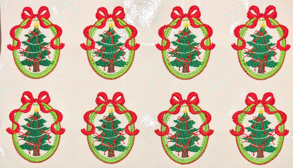 Christmas Tree Bow Frame