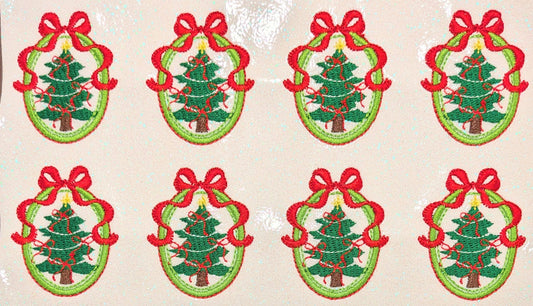 Christmas Tree Bow Frame