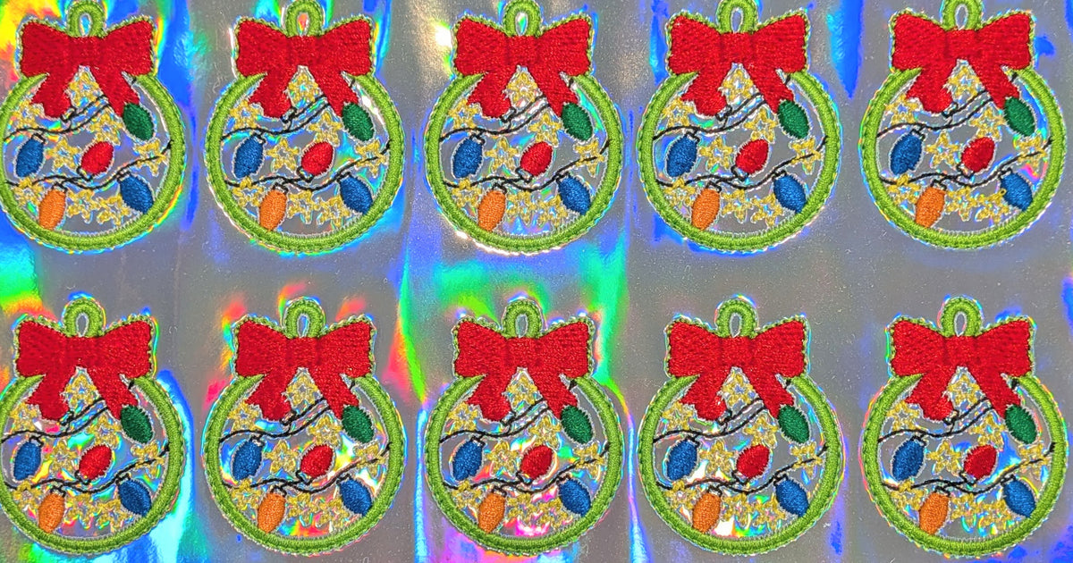 Christmas Light Ornament