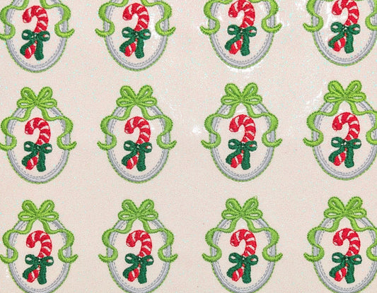 Candy Cane Bow Frame