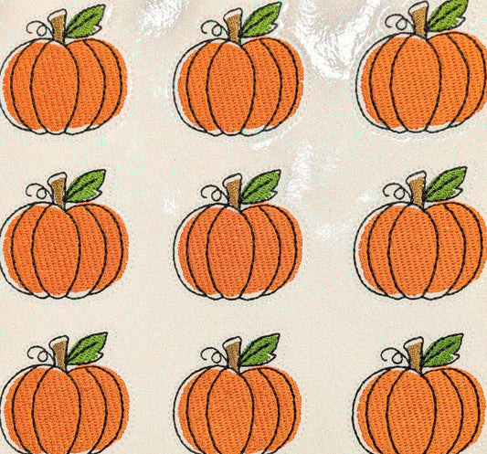 Abstract Sketch Pumpkin