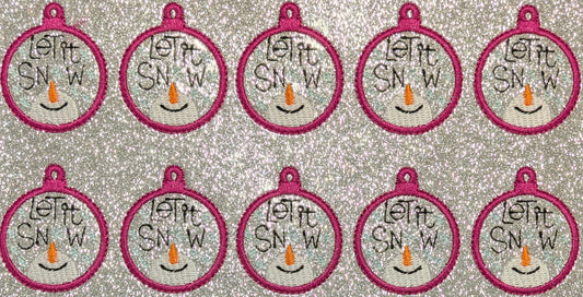 Let it Snow Ornament