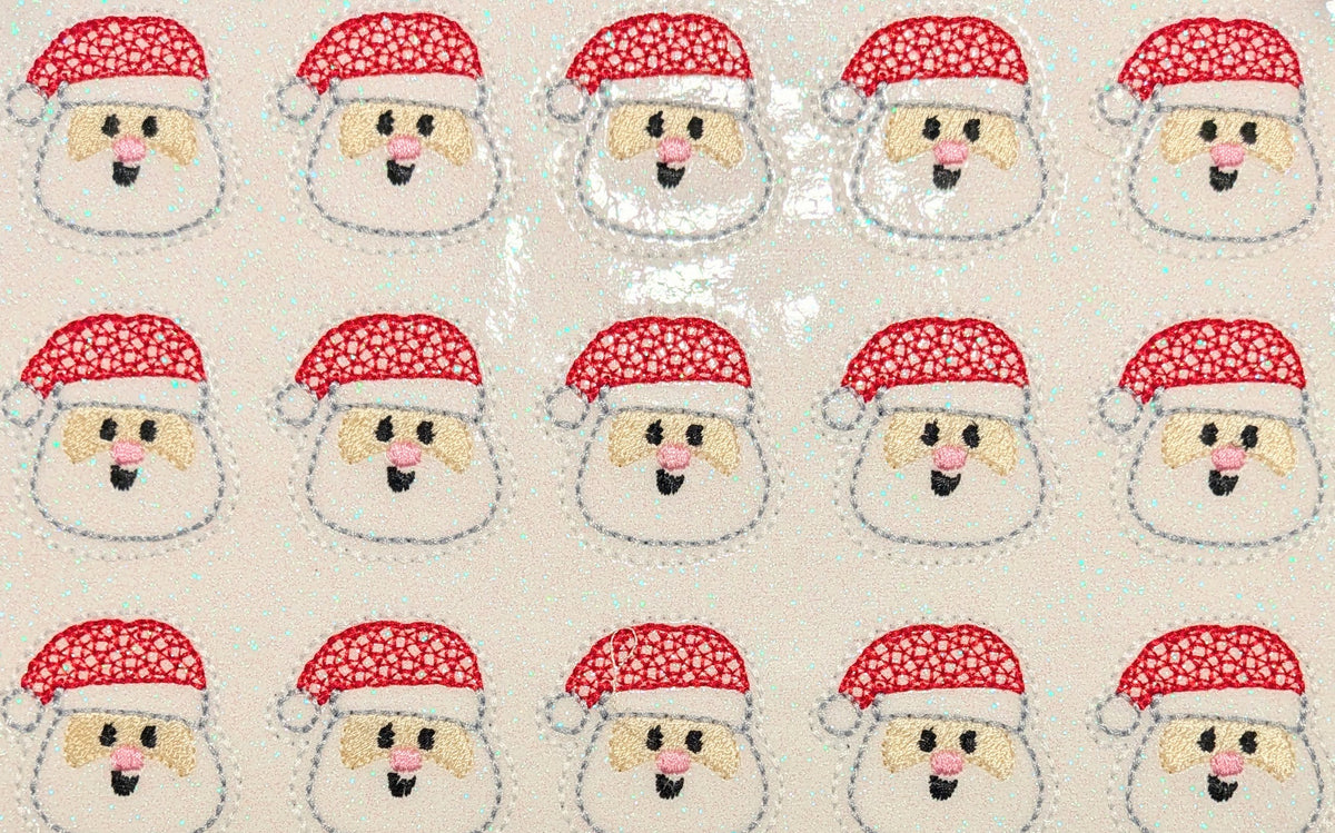 Santa Peeker Head