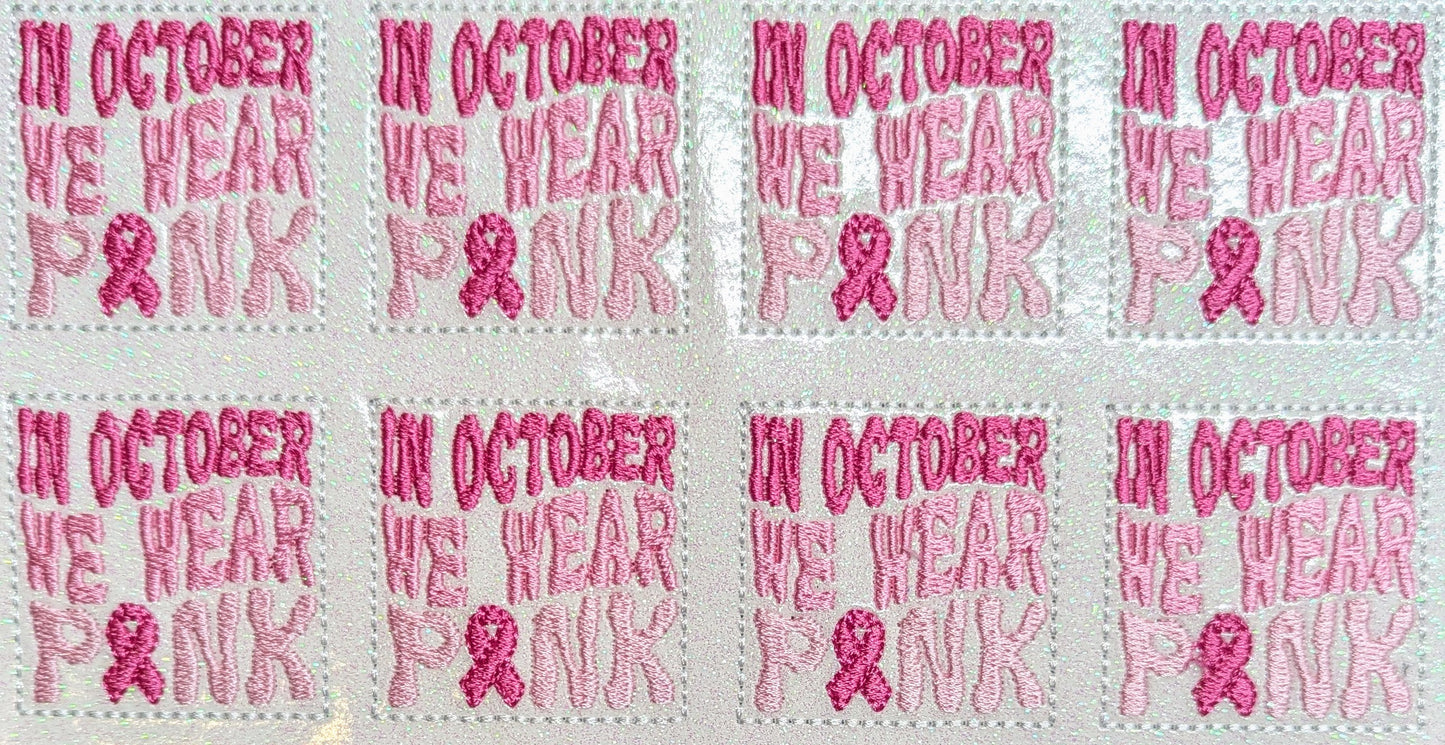 In October We Wear Pink Square