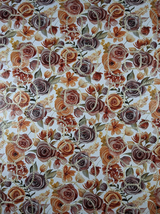 Fall Floral Bow