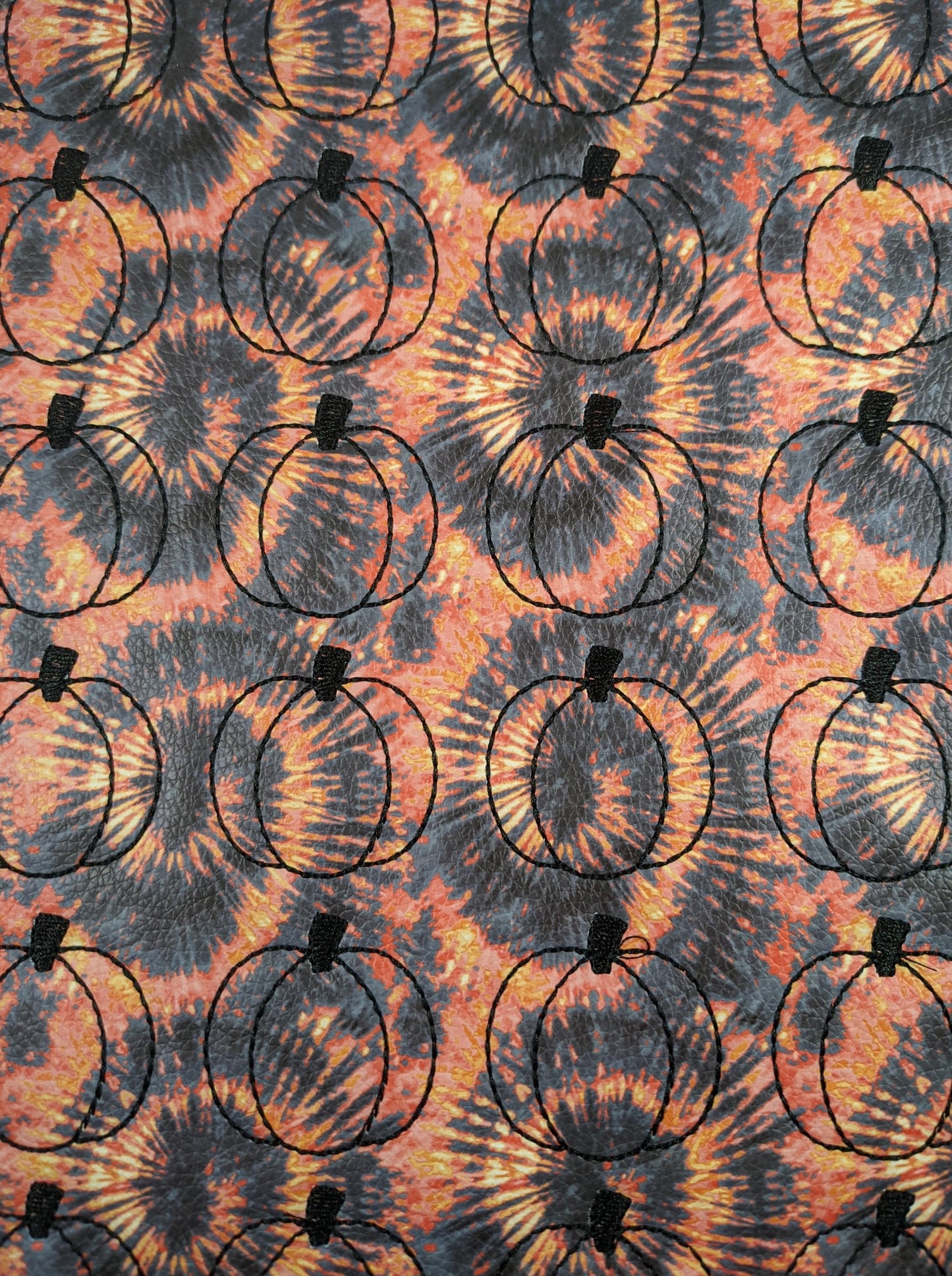 Halloween TieDye Pumpkin