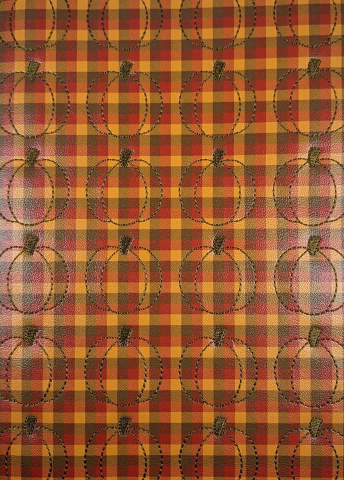 Maple Plaid Pumpkin