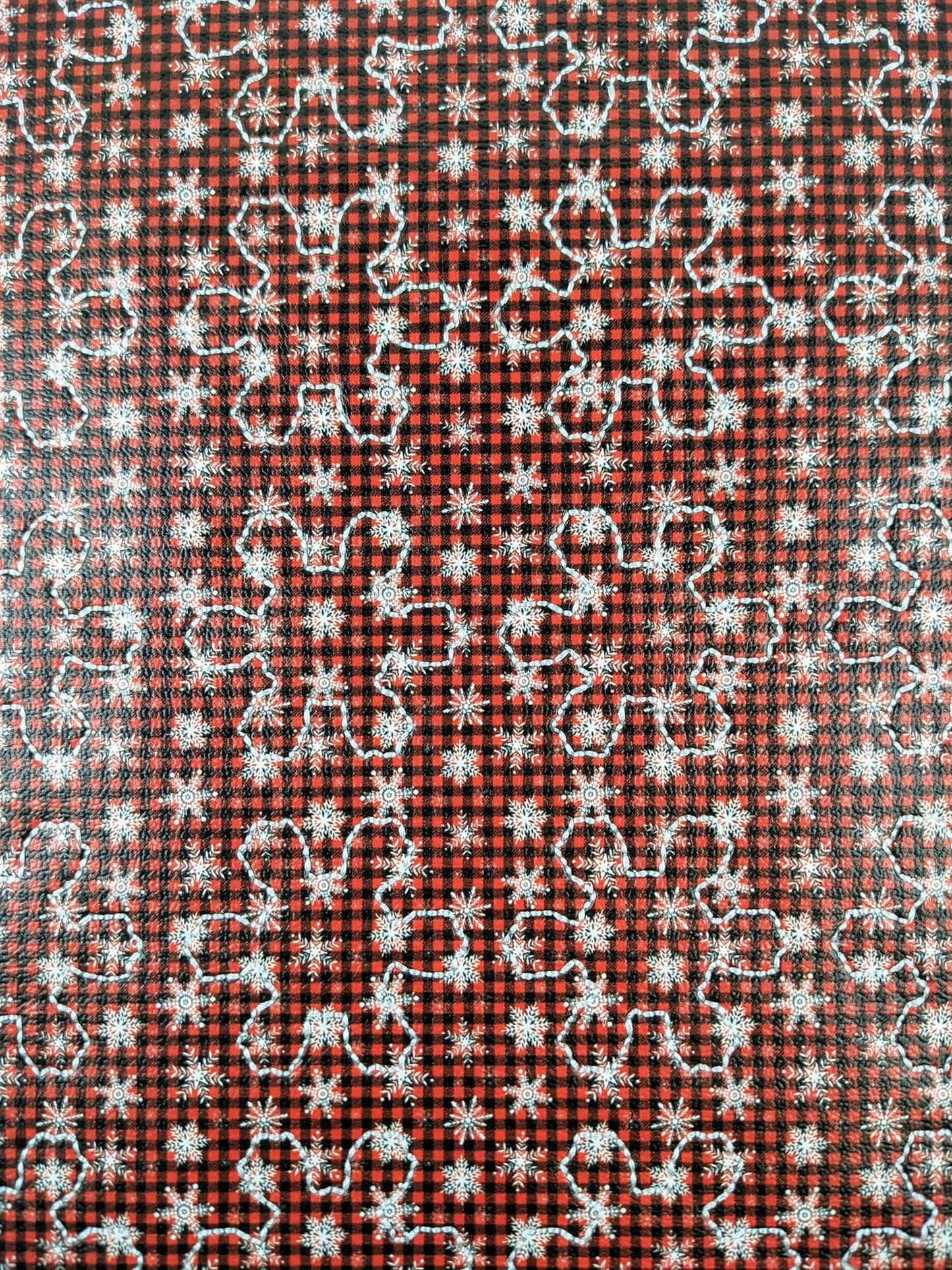Buffalo Plaid Snowflake