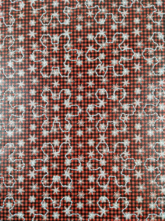Buffalo Plaid Snowflake