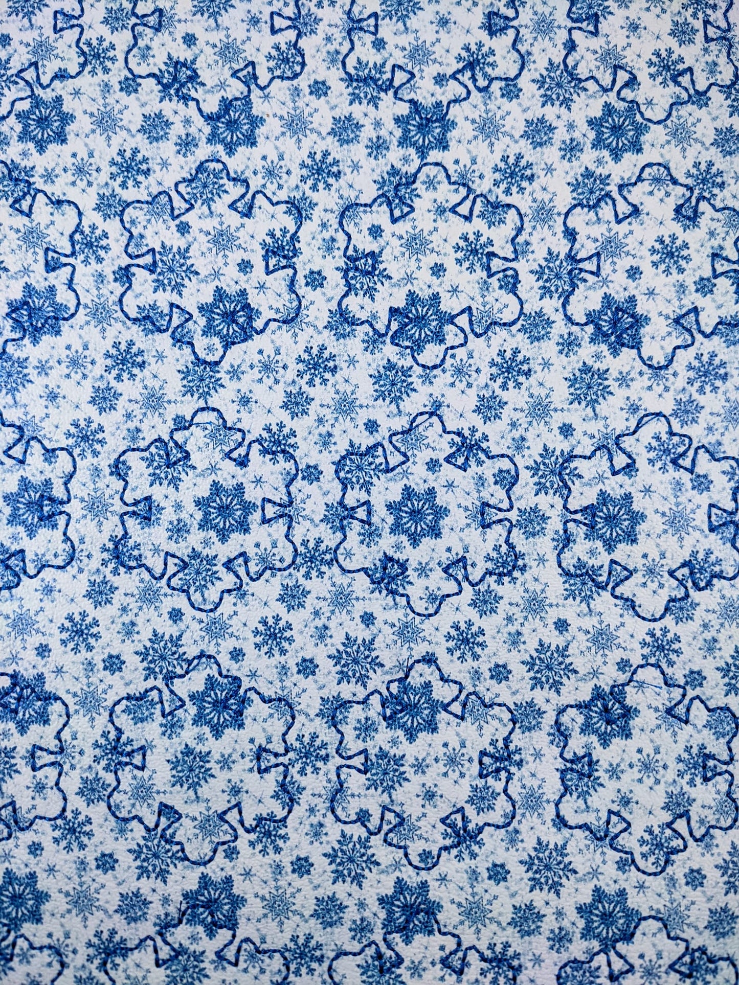 Blue Snowflake