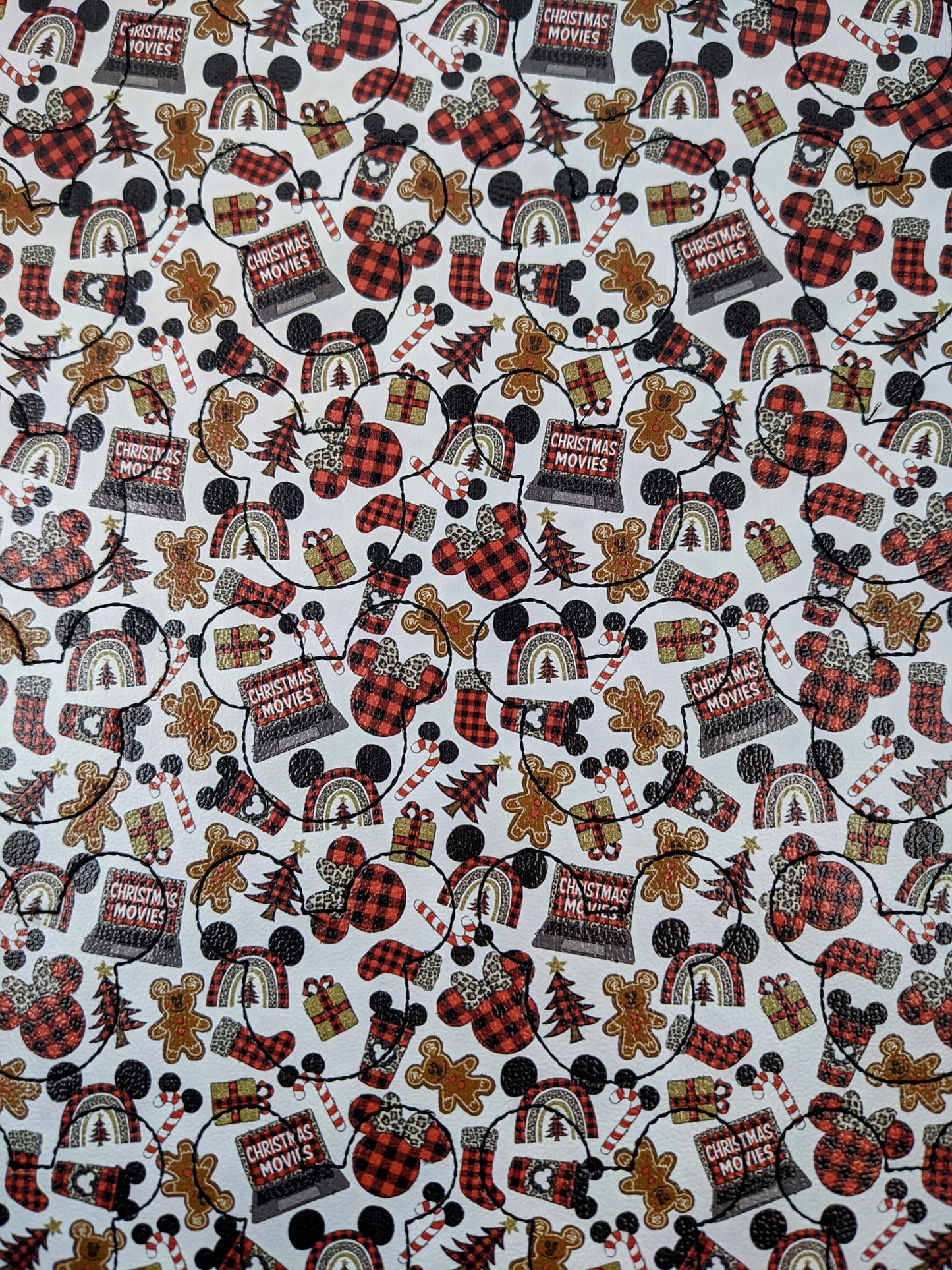 Buffalo Plaid Mouse Christmas
