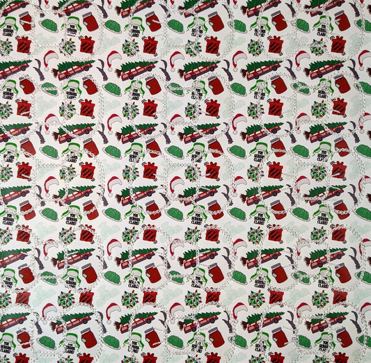 Christmas Vacation Bow