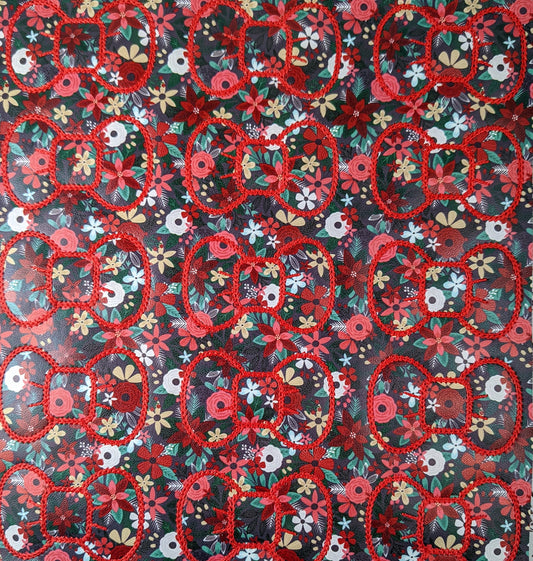 Christmas Flower Bow
