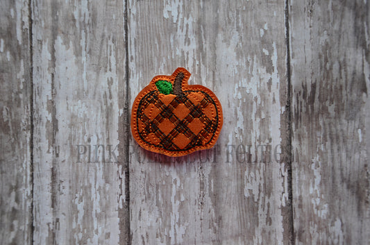 Plaid Pumpkin