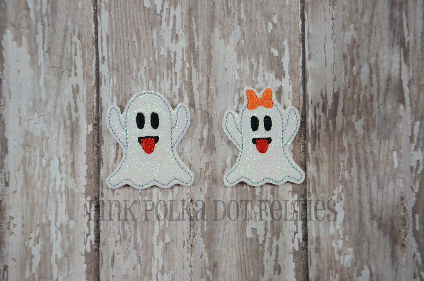 Ghosts with Tongue Out