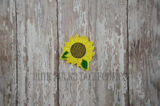 Sunflower with Leaves