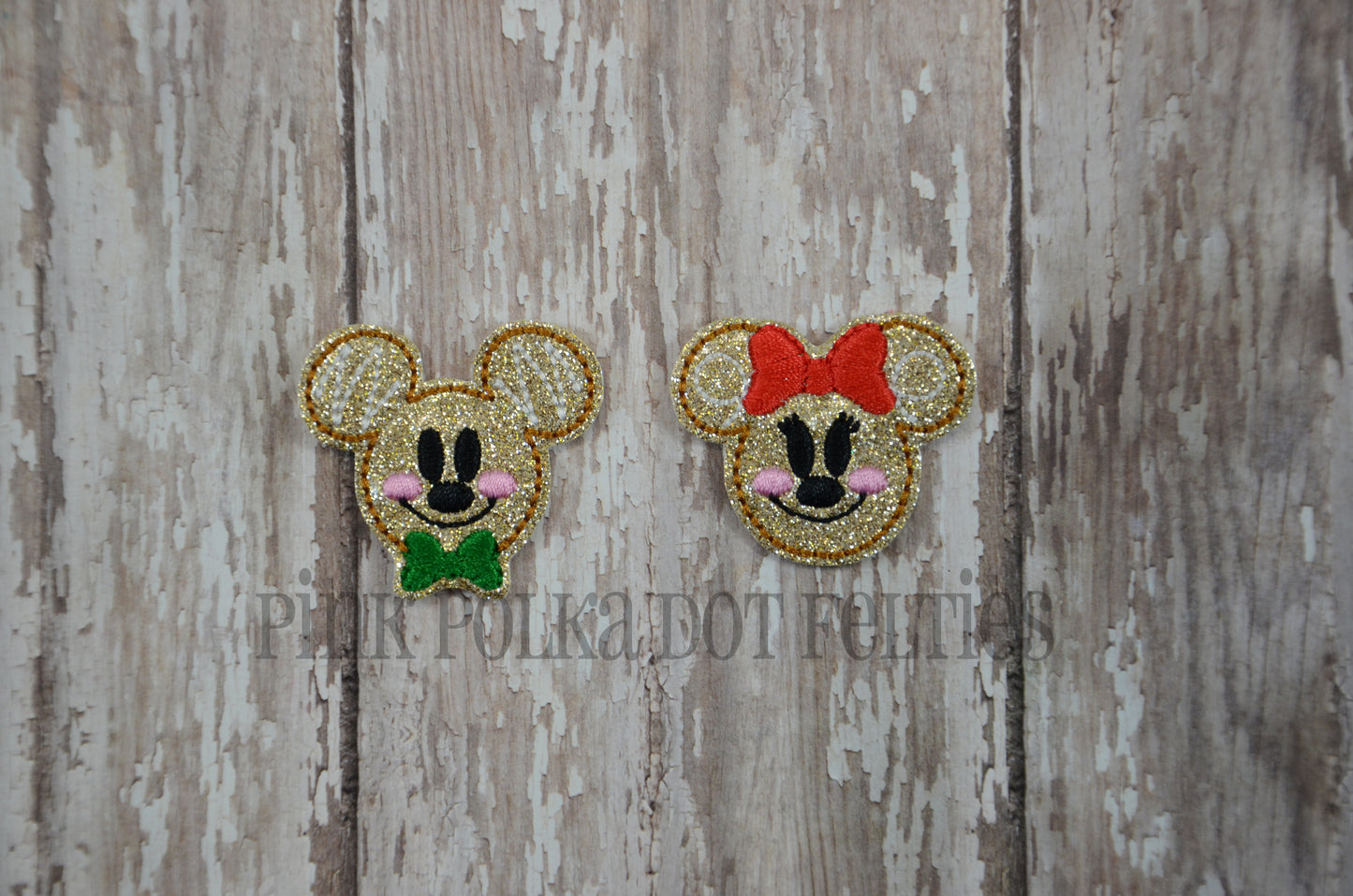 Mouse Gingerbread Heads