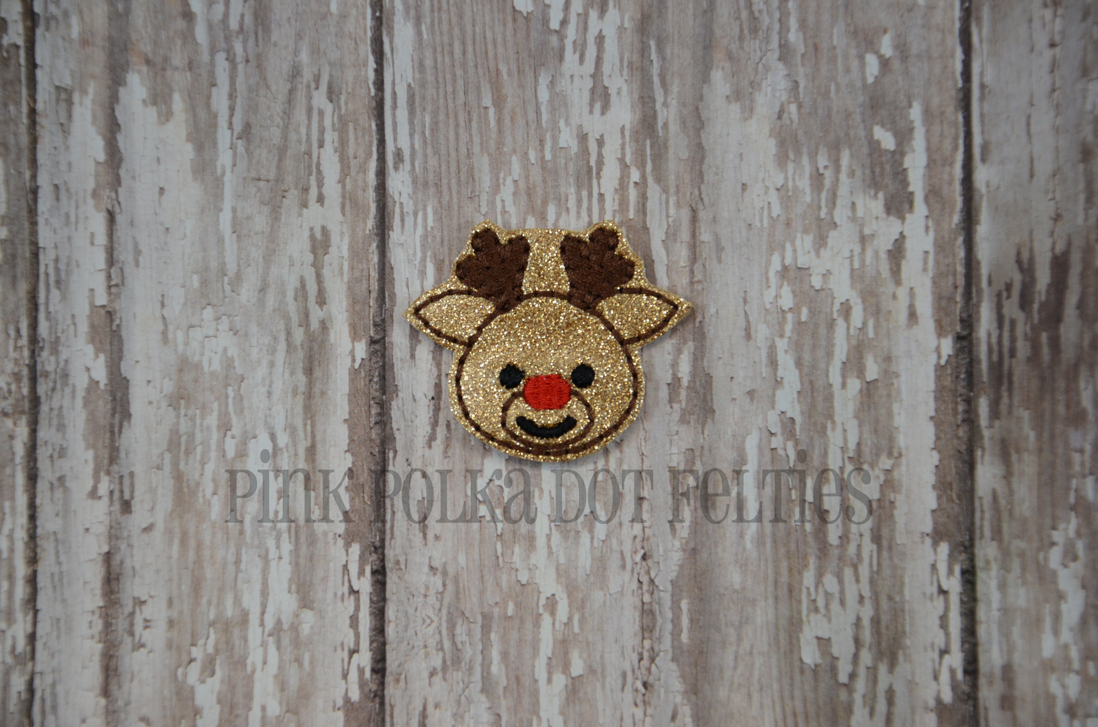 Small Rudolf Head Rudolph Head – pinkpolkadotfelties