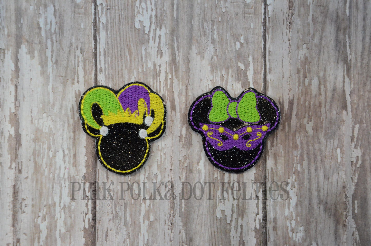 Mardi Gras Mask Head