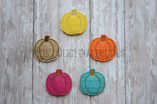 Burlap Pumpkins